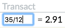 Example calculating field